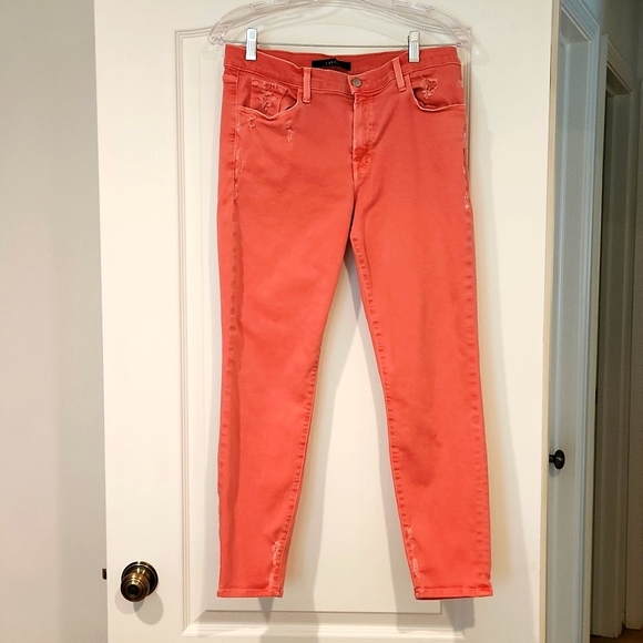 J Brand pink jeans skinny size 31 - Picture 1 of 5